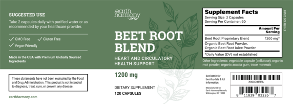 Earth Harmony Beet Root Blend - Image 3