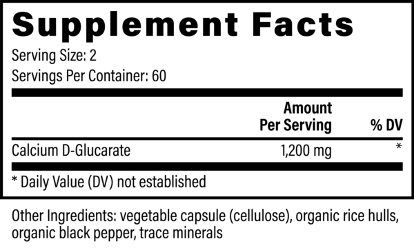 Earth Harmony Calcium D-Glucarate - Image 4