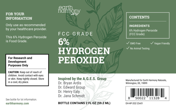 Earth Harmony 6% Hydrogen Peroxide - Image 2