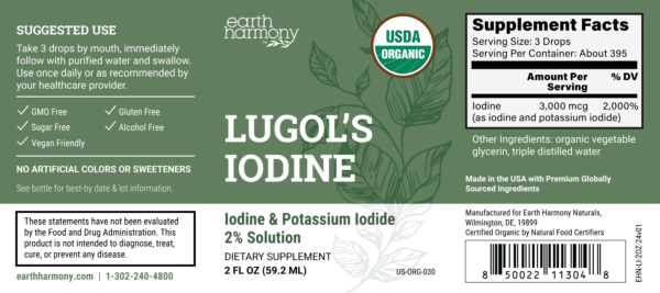 Earth Harmony Lugol's Iodine - Image 3