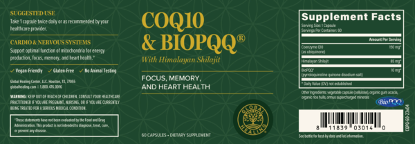 CoQ10 & BiopQQ w. Shilajit - Image 5