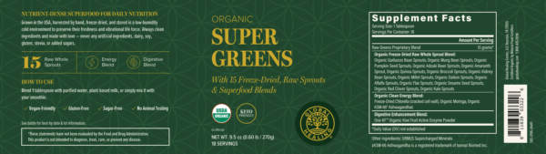 Organic Super Greens Blend - Image 5